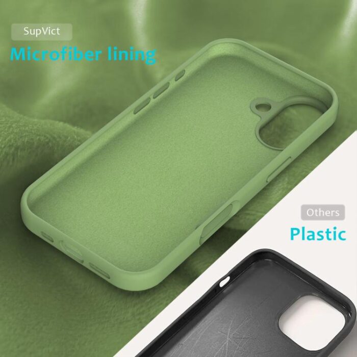 Solid Color Silicone Phone Case, For iPhone 17 - Image 6