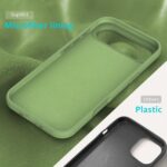 Solid Color Silicone Phone Case, For iPhone Air - Image 6