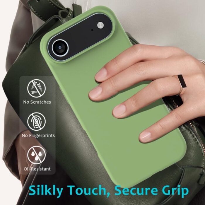 Solid Color Silicone Phone Case, For iPhone Air - Image 7
