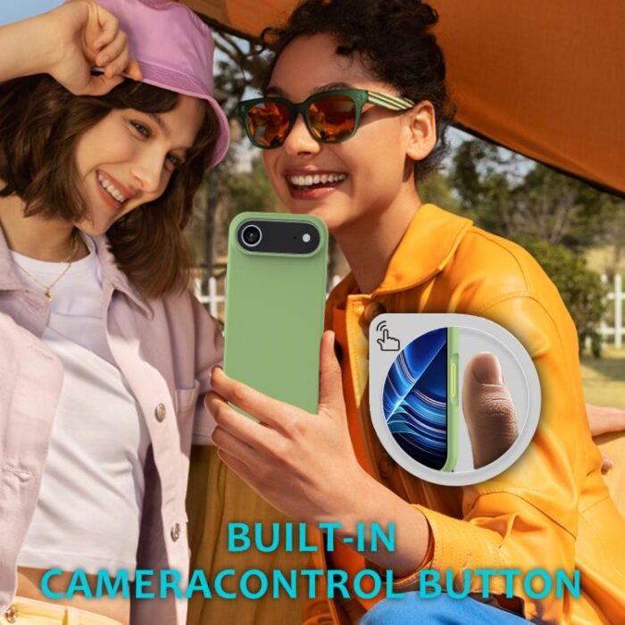 Solid Color Silicone Phone Case, For iPhone Air - Image 8