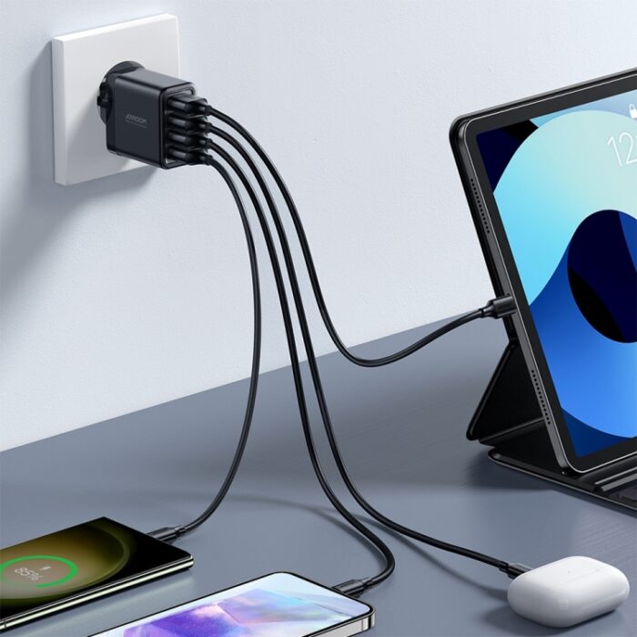 JOYROOM JR-TCN03 24W 4-Port USB Wall Charger, 4.8A - Image 4