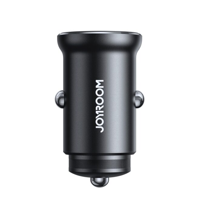JOYROOM JR-CCN06 30W Dual USB-C PD Mini Metal Car Charger - Image 2