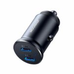 JOYROOM JR-CCN06 30W Dual USB-C PD Mini Metal Car Charger - Image 3