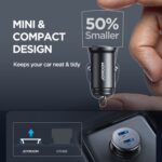 JOYROOM JR-CCN06 30W Dual USB-C PD Mini Metal Car Charger - Image 7