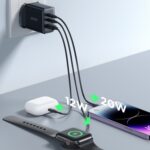 JOYROOM JR-TCF10 32W 3-Port USB-C and USB Fast Charger, UK Plug - Image 7