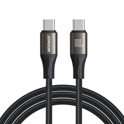 JOYROOM SA25-CC5 100W USB-C to USB-C Braided Cable, 1.2 m, 2 m or 3 m