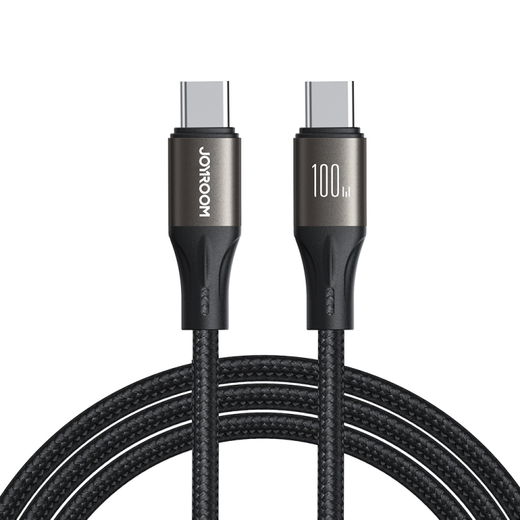 EDA005180301A.jpg JOYROOM SA25-CC5 100W USB-C to USB-C Braided Cable, 1.2 m, 2 m or 3 m