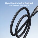 JOYROOM SA25-CC5 100W USB-C to USB-C Braided Cable, 1.2 m, 2 m or 3 m - Image 5