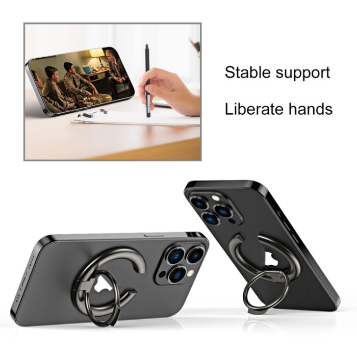Electroplated Magnetic Ring Holder and Stand, MagSafe - Image 8