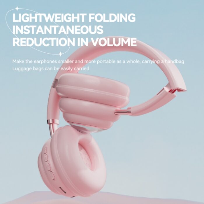 KE-30 RGB Kids Wireless Bluetooth Headphones with Cable and Mic - Image 6