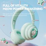 KE-30 RGB Kids Wireless Bluetooth Headphones with Cable and Mic - Image 7