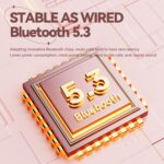 KE-30 RGB Kids Wireless Bluetooth Headphones with Cable and Mic - Image 8