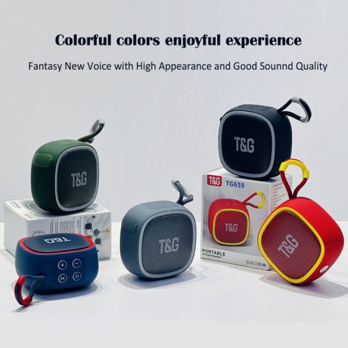 T&G TG659 Waterproof Portable Bluetooth Speaker, IPX7, TWS - Image 3
