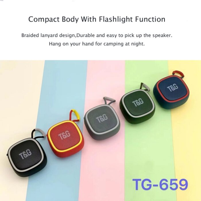 T&G TG659 Waterproof Portable Bluetooth Speaker, IPX7, TWS - Image 8