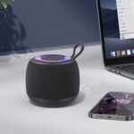 USAMS US-YX014 Yinya Mini Bluetooth Speaker with Lights and Lanyard - Image 7