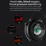TM05 Pro Leather Smart Bracelet Watch, 1.46 inch, IP67, BT Calling - Image 6