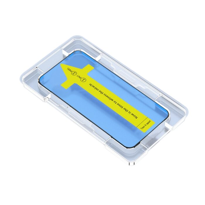 Easy-Fit Dust-Proof Tempered Glass Screen Protector for iPhone - Image 2