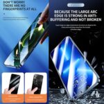 Easy-Fit Dust-Proof Tempered Glass Screen Protector for iPhone - Image 5