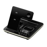 A93 5-in-1 15W Foldable Wireless Charger Stand with Clock & RGB Light - Image 2