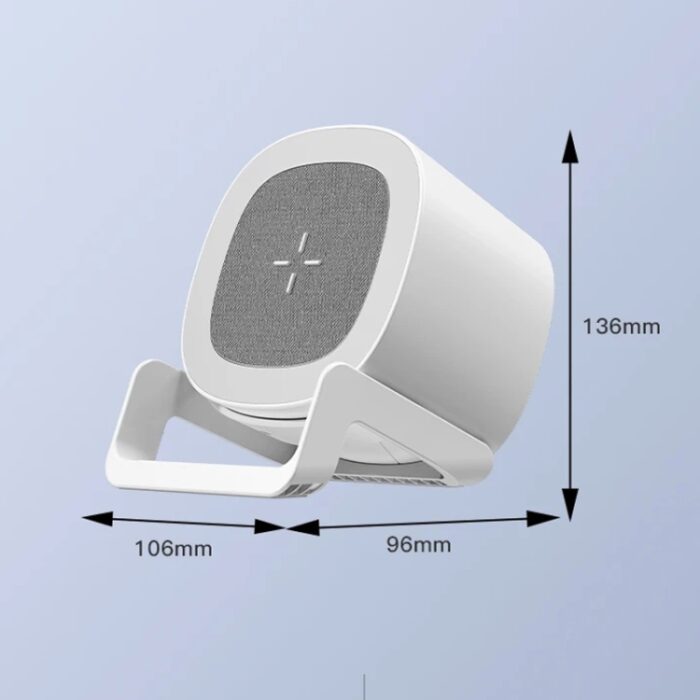 L28 4-in-1 Bluetooth Speaker with 15W Wireless Charger and Night Light - Image 4