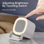 L28 4-in-1 Bluetooth Speaker with 15W Wireless Charger and Night Light - Image 9