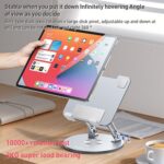 Yesido C293 Rotating Tablet Desk Stand, 4.5 to 13 inch, 3 kg Load - Image 2