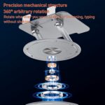 Yesido C293 Rotating Tablet Desk Stand, 4.5 to 13 inch, 3 kg Load - Image 3