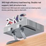 Yesido C293 Rotating Tablet Desk Stand, 4.5 to 13 inch, 3 kg Load - Image 5