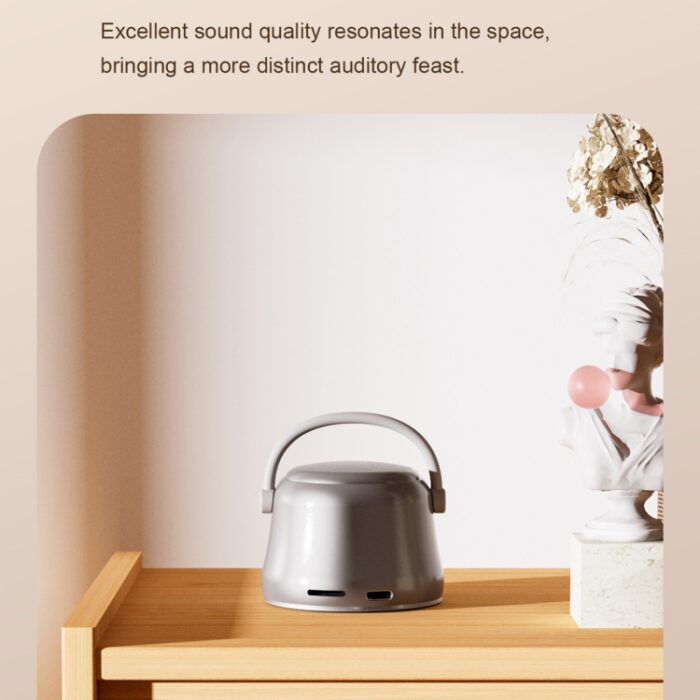EWA A20 Metal Mini Bluetooth Speaker, 5W Bass Radiator - Image 3