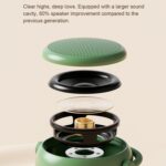EWA A20 Metal Mini Bluetooth Speaker, 5W Bass Radiator - Image 4