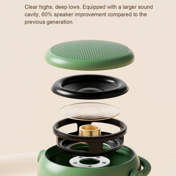 EWA A20 Metal Mini Bluetooth Speaker, 5W Bass Radiator - Image 4