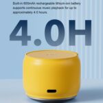 EWA A126 Metal Mini Bluetooth Speaker, 5W Bass Radiator - Image 6