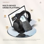 WH850i ANC Over-Ear Bluetooth Headphones, 25 dB, Game Mode - Image 6