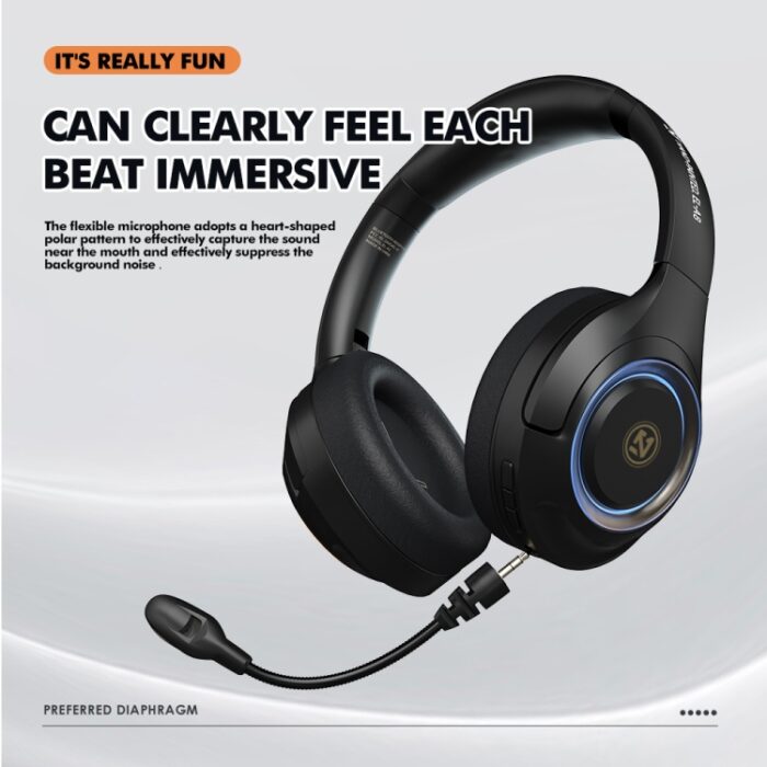 A8 Wireless Gaming Headset with Mic, 45h Battery, Bluetooth 5.1 - Image 6