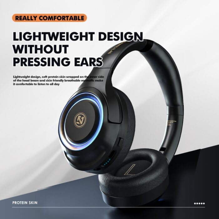 A8 Wireless Gaming Headset with Mic, 45h Battery, Bluetooth 5.1 - Image 8