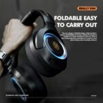A8 Wireless Gaming Headset with Mic, 45h Battery, Bluetooth 5.1 - Image 9