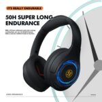 A8 Wireless Gaming Headset with Mic, 45h Battery, Bluetooth 5.1 - Image 10