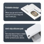 A80 3-in-1 15W Foldable Wireless Charger for Phone, Earbuds & Watch - Image 10
