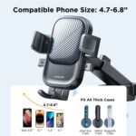JOYROOM JR-OK6 Mechanical Car Phone Mount, One-Button Lock, 4.7 to 6.8 inch - Image 4