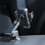 JOYROOM JR-OK6 Mechanical Car Phone Mount, One-Button Lock, 4.7 to 6.8 inch - Image 6