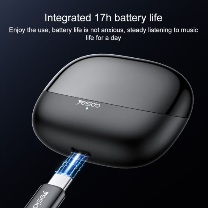 Yesido TWS26 Wireless Bluetooth Earbuds, Bluetooth 5.3, Charging Case - Image 3