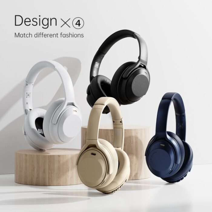 A06 ANC Over-Ear Bluetooth Headphones, 18h Playback, Bluetooth 5.3 - Image 2