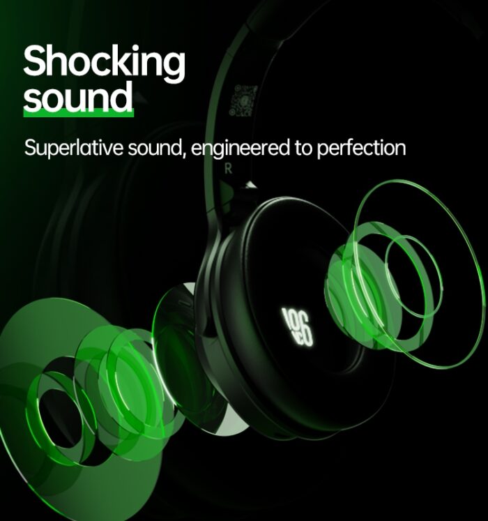 A06 ANC Over-Ear Bluetooth Headphones, 18h Playback, Bluetooth 5.3 - Image 8