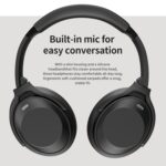 A06 ANC Over-Ear Bluetooth Headphones, 18h Playback, Bluetooth 5.3 - Image 9