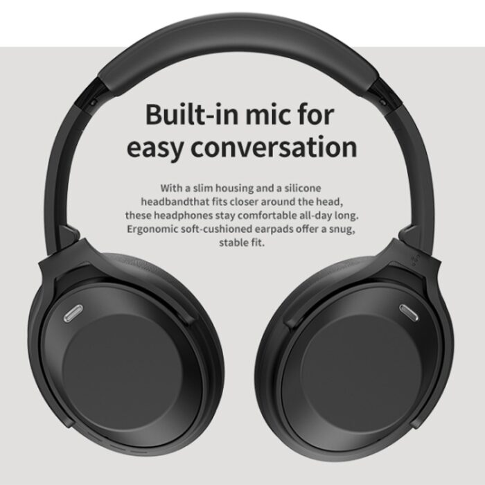 A06 ANC Over-Ear Bluetooth Headphones, 18h Playback, Bluetooth 5.3 - Image 9