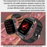 ET580 Sports Smartwatch, 2.04" AMOLED, Bluetooth Calling & ECG - Image 10