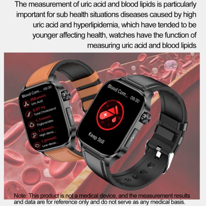 ET580 Sports Smartwatch, 2.04" AMOLED, Bluetooth Calling & ECG - Image 10