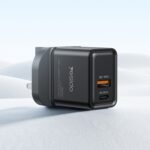 Yesido YC83 30W GaN USB-C PD Fast Charger, USB-C and USB-A, UK Plug - Image 2