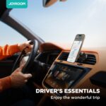 JOYROOM JR-ZS406 MagSafe Magnetic Car Phone Mount, Air Vent or Windscreen - Image 4