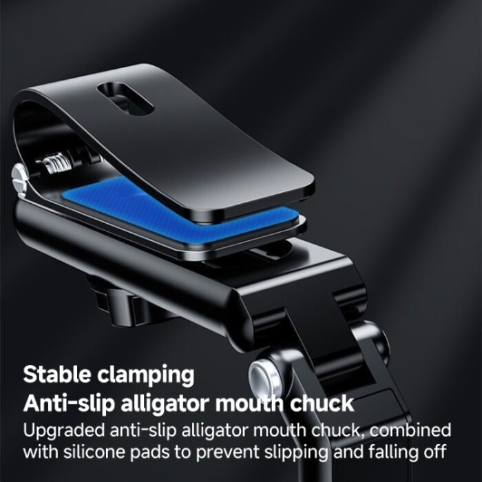 Car Sun Visor Phone Holder with 360-Degree Ball Joint, 4.7 to 6.7 inch - Image 5